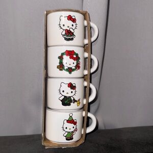 Sanrio Hello Kitty Stackable mini mug set